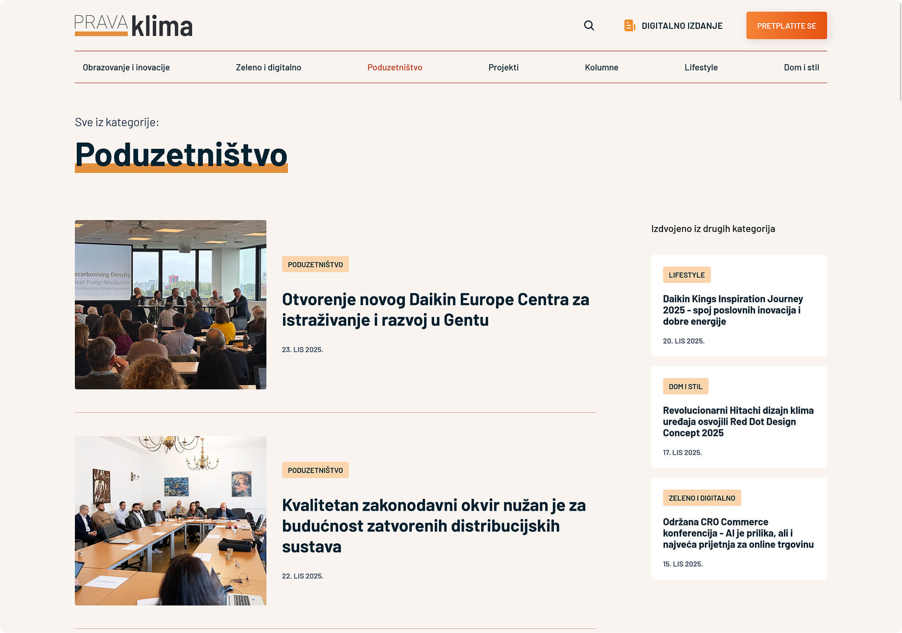 Prava klima category page