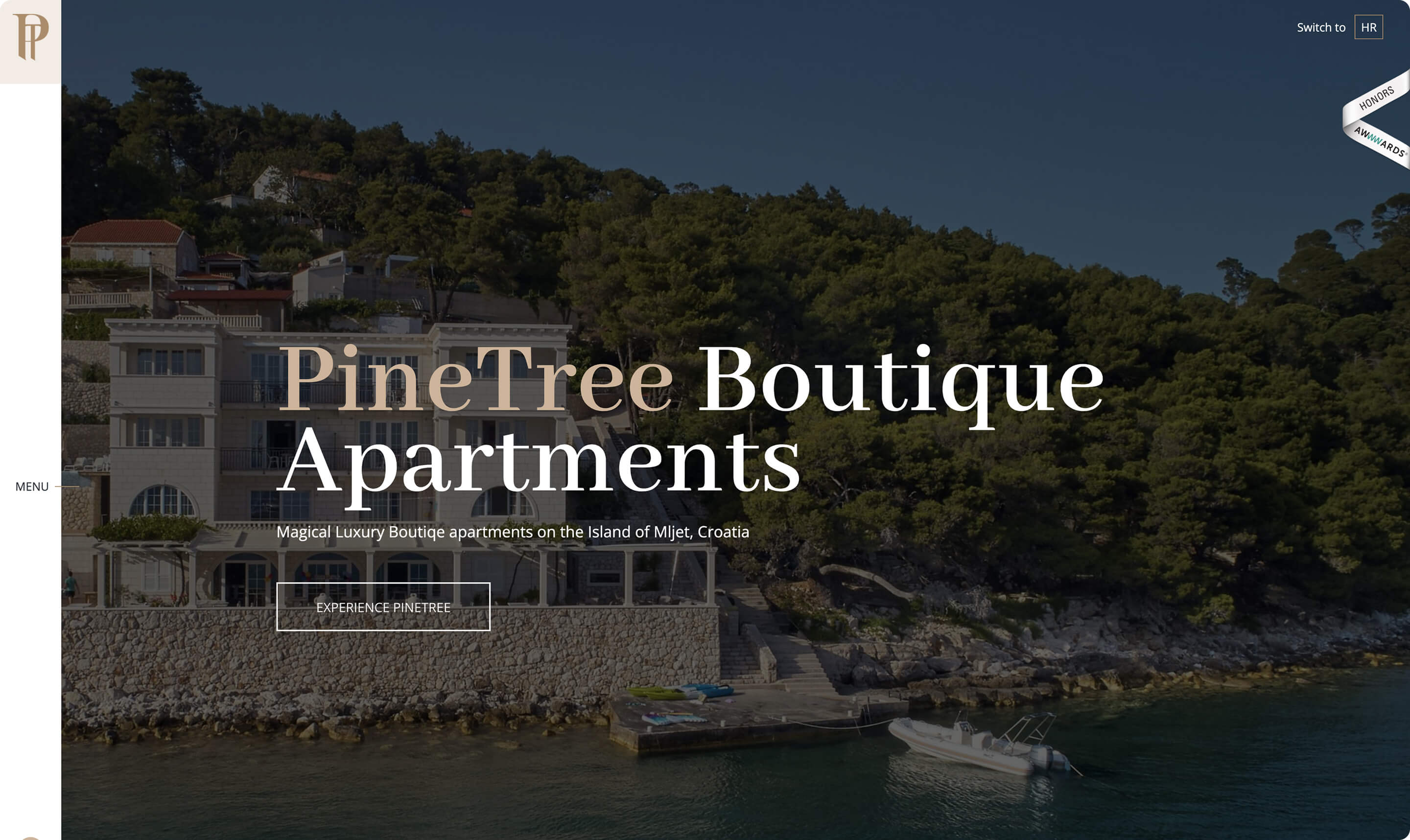 Pintree Mljet homepage
